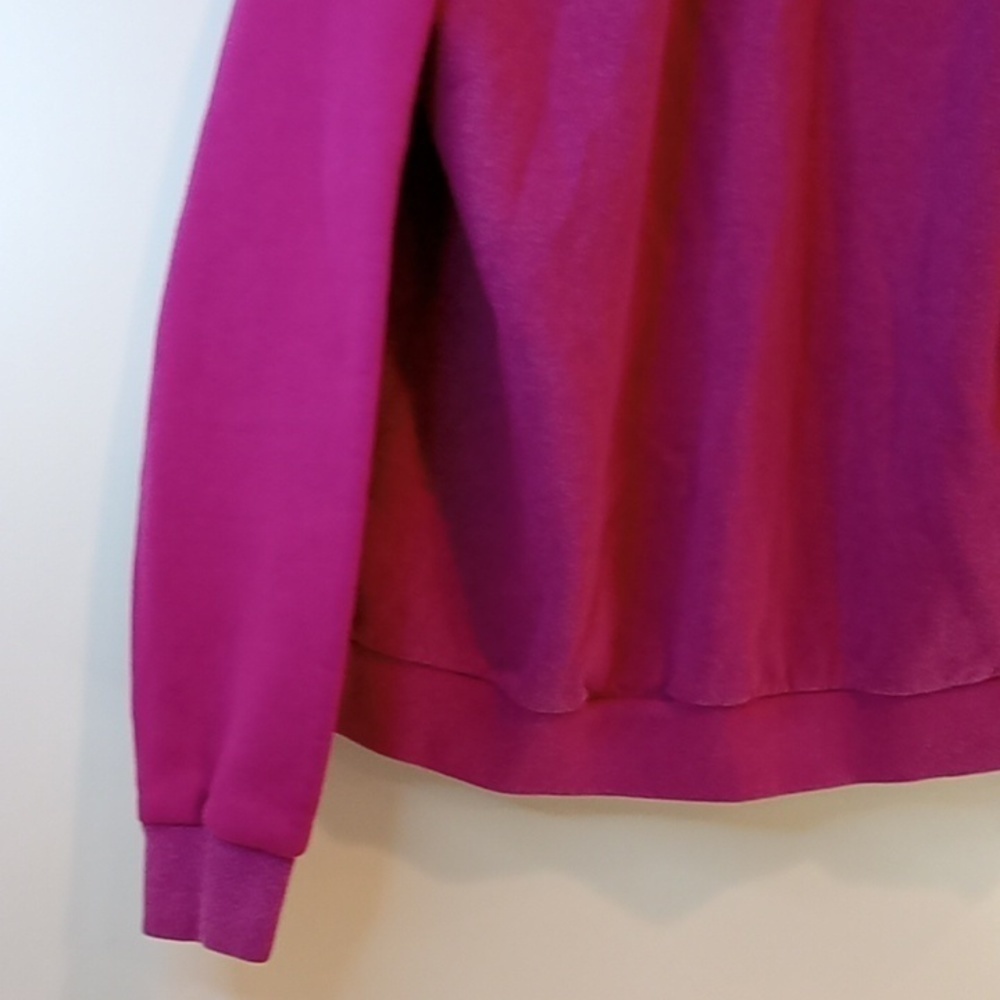 Vintage Y2K Nike Full Zip Hoodie Sweatshirt Women's Sz XL Pink EUC NICE! - Picture 13 of 16